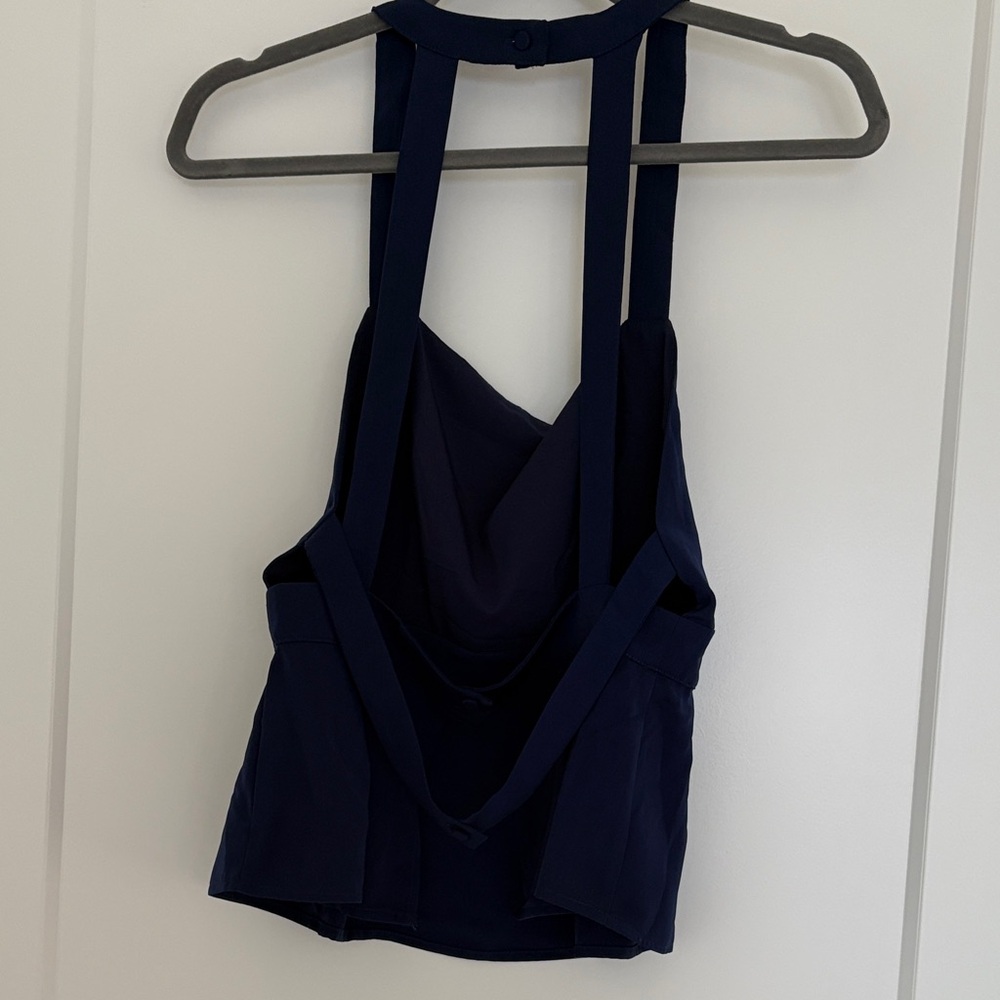 Superdown Deep Blue Top - Picture 3 of 6